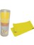 Pilates Bandı Orta Sert 140 x 15 cm Egzersiz Direnç Lastiği Sarı 1