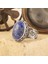 Lapis Lazuli Taşlı El Işi Gümüş Yüzük 1