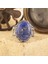 Lapis Lazuli Taşlı El Işi Gümüş Yüzük 2