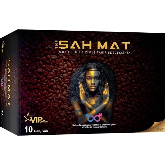 The Şah Mat Kahve 10 Stick 12 gr x 10'lu