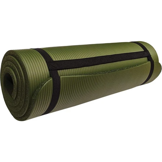 Avessa 15 mm Pilates Minderi Yoga Mat Yeşil