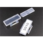 YKA 30x10 mm Kablo Etiketi 100 Adet Şeffaf Malzeme ile Etkili Kablo Yönetimi