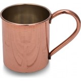 Turna Bakır Cup Bardak 2 No Düz 450 ml Kırmızı TURNA0452-1