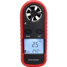 Wintact WT816 Anemometre Rüzgar Ölçer Hava Hız Ölçer Sıcaklık Ölçer