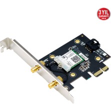 Asus PCE-AX3000 3000MBPS Dual Band Pcıe Kablosuz Adaptör,bluetooth