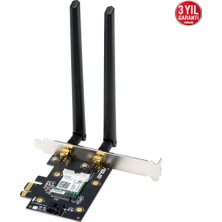 Asus PCE-AX3000 3000MBPS Dual Band Pcıe Kablosuz Adaptör,bluetooth