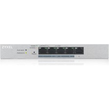 Zyxel 5port 60W Full Poe GS1200-5HP Gıgabıt Yönetilebilir Switch Desktop