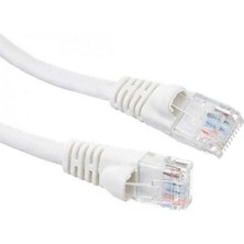 Ods 0.2m Cat6 Utp Lszh Saf Bakır Beyaz Patch Kablo