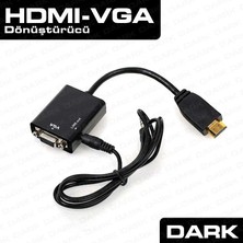 Dark Dk-Hd-Ahdmıxvga HDMI To VGA + Audio Çevirici