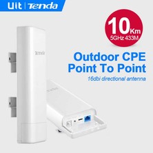 Tenda O6 433MBPS 1port Poe Int. Anten 16DBI 5ghz Outdoor  5 Km Access Poınt