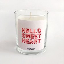 Bikutumutluluk Mum N010 - Hello Sweet Heart Kokulu Bardak Mum