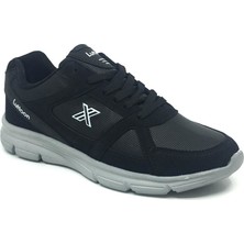 Luttoon Erkek Günlük Rahat Mevsimlik Hafif Bağcıklı Spor Yürüyüş Ayakkabı 36-44 41 Siyah