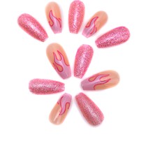 Pop Beauty Takma Tırnak Seti & Zararsız Yapıştırıcı