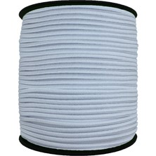 Hobizubi 1.5 mm Şapka Lastik - 50 Metre Beyaz - Yuvarlak Lastik