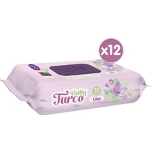 Baby Turco Leylak Kokulu Islak Bebek Havlusu 12 x 70 Adet