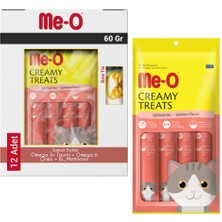 Me-O Creamy Somonlu Krema Kedi Ödülü 12X60 gr