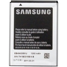 Samsung Galaxy S5830 Ace Uyumlu Samsung EB494358VU 1350 Mah Batarya