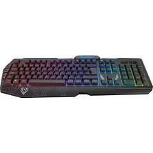 Everest KB-GX61 Formula USB Rgb Aydınlatmalı 3 Makro Tuşlu Bilek Destekli Gaming Oyuncu Klavyesi