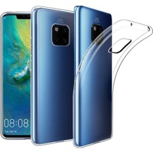 Nettech Huawei Mate 20 Pro Uyumlu Şeffaf Silikon Kılıf
