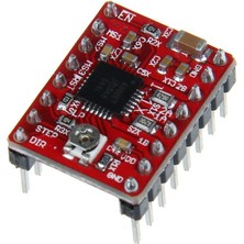 Robotistan A4988 Step Motor Sürücü Kartı (Kırmızı Pcb)