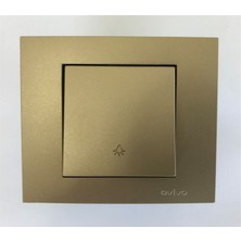 Çağatay Elektrik Çağatayelektrik Ovivo Grano Titanyum Lıght Mekanizma+Çerçeve