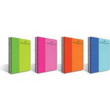 Faber-Castell Faber - Castell Pp Kpk Bicolor A4 200 Yaprak Kareli Defter