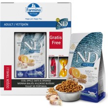 N&D Nd Ocean Morina Balıklı ve Portakallı Düşük Tahıllı Yetişkin Kedi Maması 1,5 kg