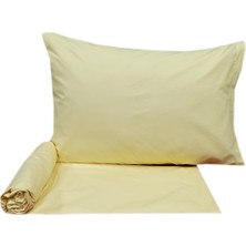 Sarev Fitted Çarşaf Seti 180 x 200 cm. V73 Açık Sarı