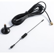 Alkatronik 315MHZ 1.5m 3dbi Anten 50OHM Sma Erkek Soket Mıknatıslı Montaj