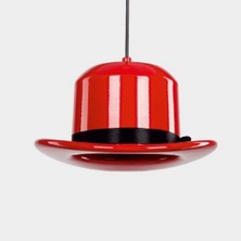 Cata Dekoratif Sarkıt Armatür (Kırmızı+30 Cm) CT-8107K