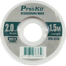Pro's Kit 8PK-031B Lehim Sökme Fitili