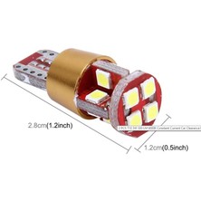 Techmaster T10 3030 Park LED Ampülü 12 Ledli Canbus Beyaz