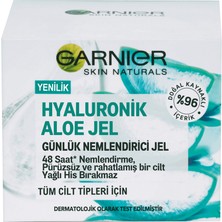 Garnier Hyaluronik Aloe Jel - Günlük Nemlendirici Jel 50 ml