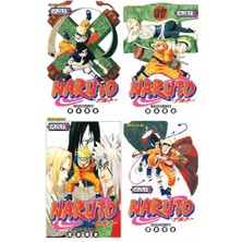 Naruto 17-20. Ciltler Manga Seti - Masaşi Kişimoto