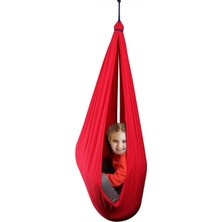 Bundera Yoga Swing Salıncak Çocuk Aktivite Gelişim Salıncağı Duyusal Salıncak Kırmızı