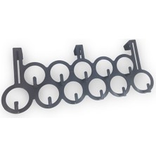 Olgun Home Askı Kapı Arkası Amerikan 11 Li Plastik Takı Askısı