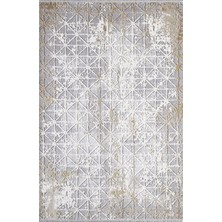 Artemis Halı Artex 5852B Kahve Gri Modern Desen Makine Halısı