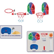 Dede Oyuncak 03403 Pjmasks Basketbol Set Ayaklı 155 cm