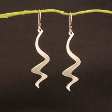 Takı Depo Özel Tasarım El Işi Gümüş Küpe