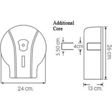 Vialli MJ1T Mini Jumbo Wc Kağıdı Dispenseri
