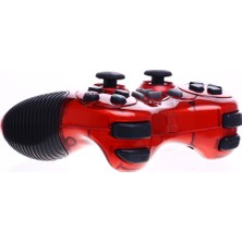 Eygi C-899 Pc Uyumlu USB Joystick Oyun Kolu Gamepad -Kırmızı