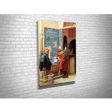 Tablo 360 Ludwin Deutsch- The Chess Game Kanvas Tablo