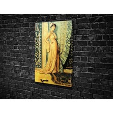 Tablo 360 Osman Hamdi- Ayakta Genç Kız Kanvas Tablo