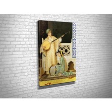 Tablo 360 Osman Hamdi- Iki Müzisyen Kız Kanvas Tablo