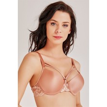 Magic Form 2589 Kadın Kiremit Dantelli Ipli Süngerli Sütyen