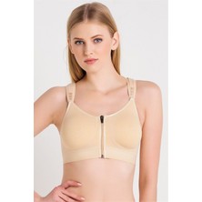Magic Form 5722 Kadın Ten Önden Fermuarlı Protez Sütyeni