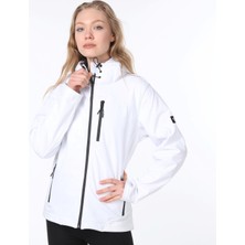 Ghassy Co. Kadın Su Rüzgar Geçirmez Softshell Spor Mont