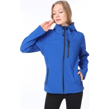 Ghassy Co. Kadın Su Rüzgar Geçirmez Softshell Spor Mont