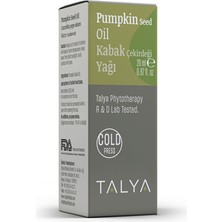 Talya Kabak Çekirdeği Yağı, Soğuk Sıkım, %100 Saf ve Doğal, 20 ml