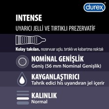 Durex Ultra Zevk Paketi 60'lı Prezervatif (Intense Uyarıcı Jelli ve Tırtıklı + Chill Karma + Extreme Geciktiricili ve Tırtıklı)